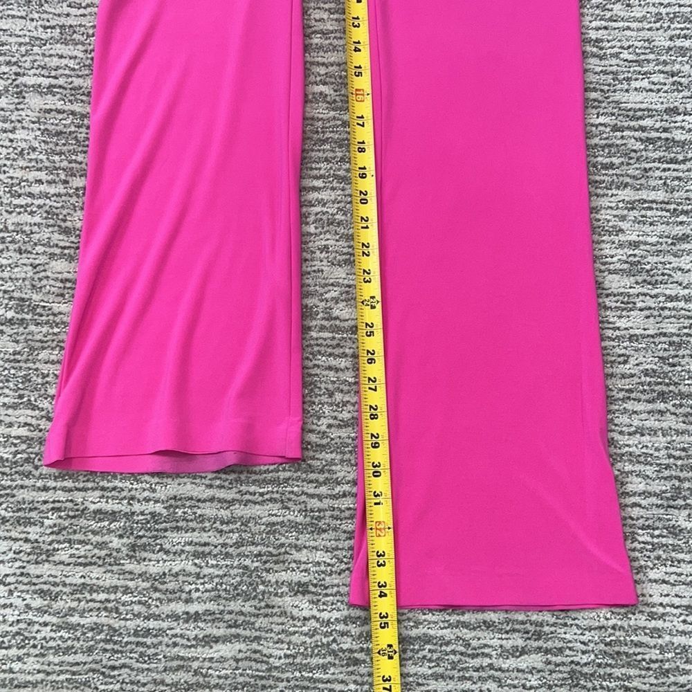 Norma Kamali Wide Leg Trousers Medium Orchid Pink - Picture 9 of 16